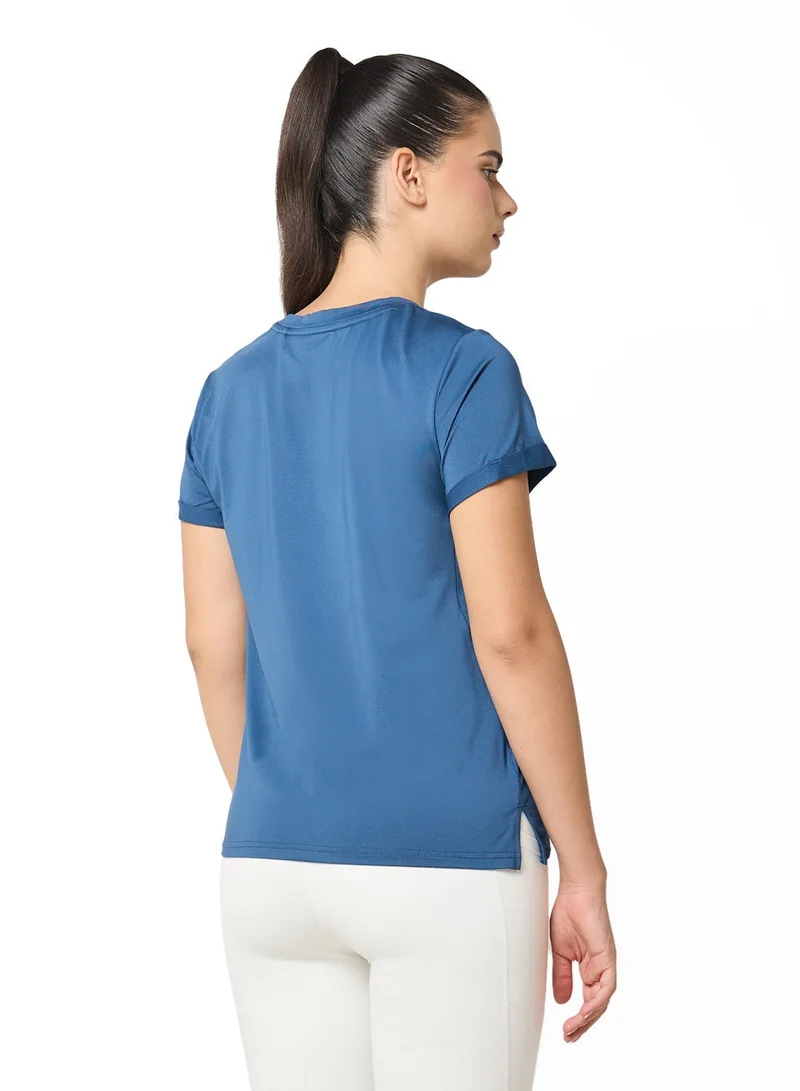 سكوات وولف تيشيرت أساسي بقصة مريحة